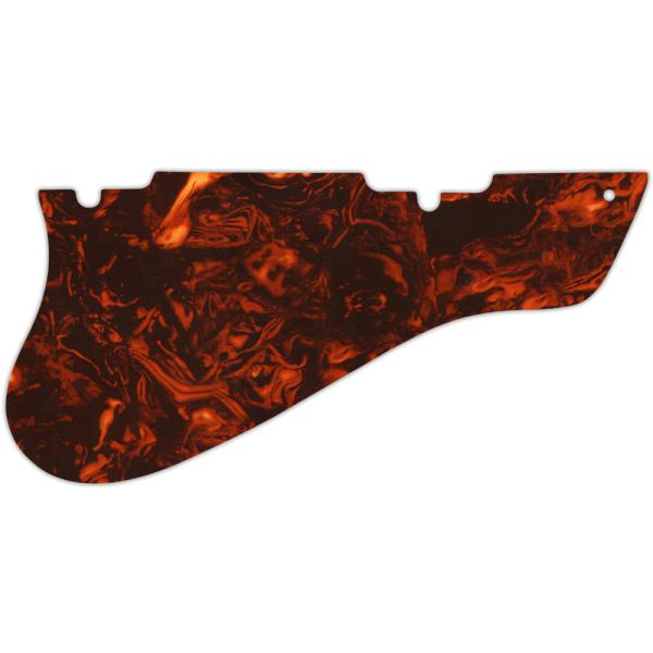 USA CUSTOM PICKGUARD for GIBSON® HOLLOWBODY ARCHTOP ES-175D® JAZZGUITAR - 4 Ply PG FAUX TORTOISE